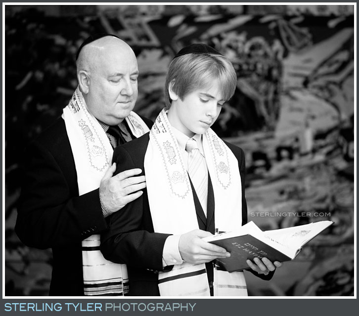 Temple Aliyah Bar Mitzvah Portrait Photography