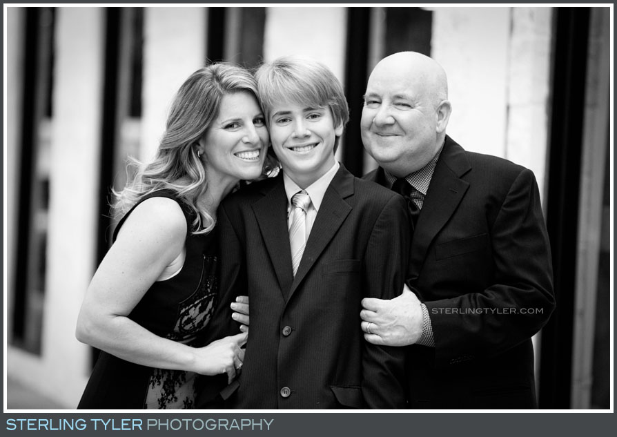 Temple Aliyah Bar Mitzvah Portrait Photos