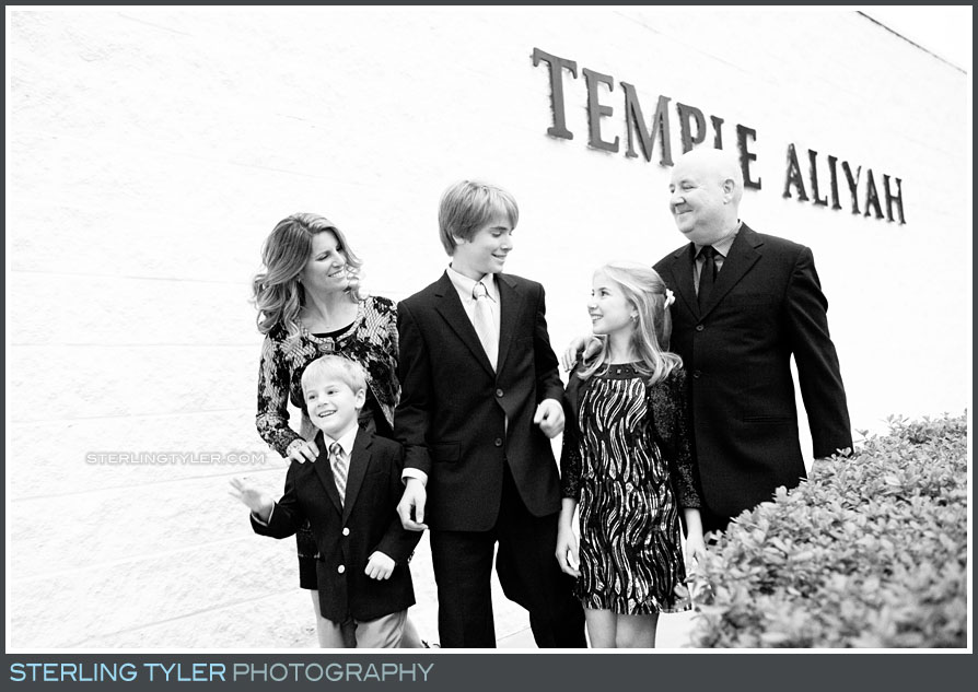 Temple Aliyah Bar Mitzvah Portrait Photo
