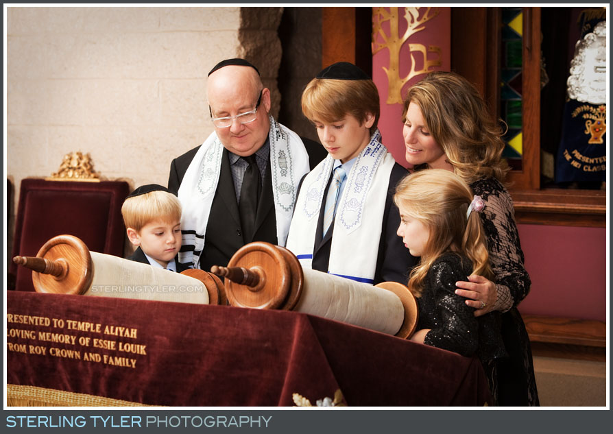Temple Aliyah Bar Mitzvah Portrait Photo