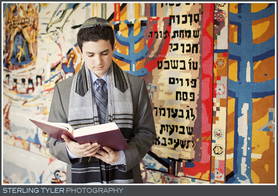 Temple Aliyah Bar Mitzvah Portrait Photography