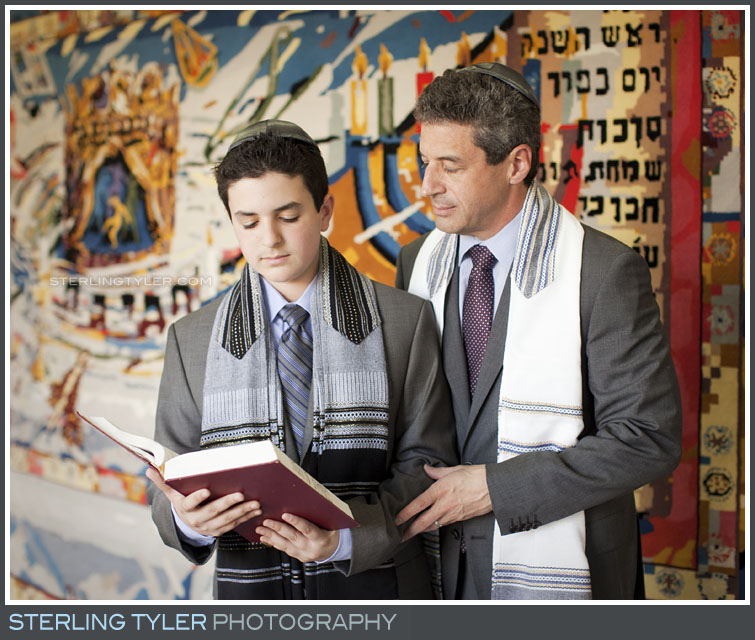 Temple Aliyah Bar Mitzvah Portrait Photography