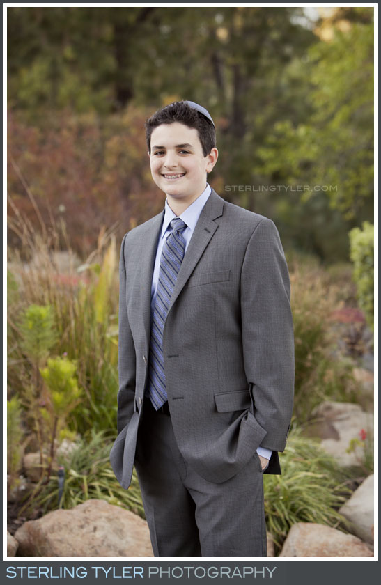Temple Aliyah Bar Mitzvah Portrait Photo