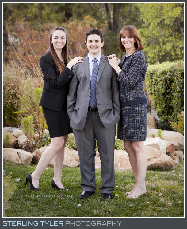 Temple Aliyah Bar Mitzvah Portrait Photos