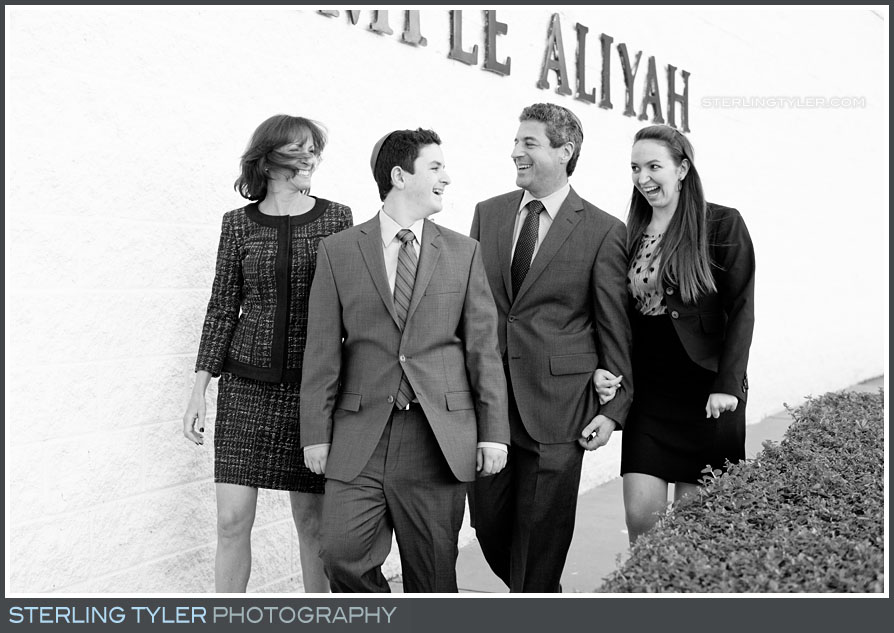Temple Aliyah Bar Mitzvah Portrait Photography