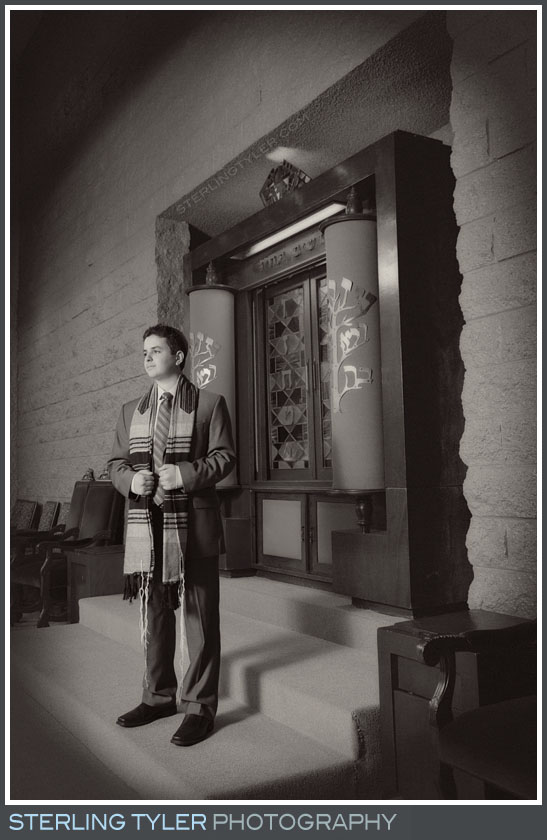 Temple Aliyah Bar Mitzvah Portrait Photography