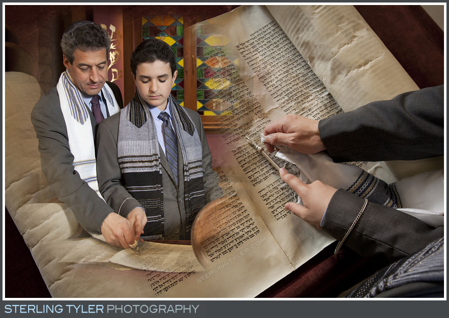 Temple Aliyah Bar Mitzvah Portrait Photos