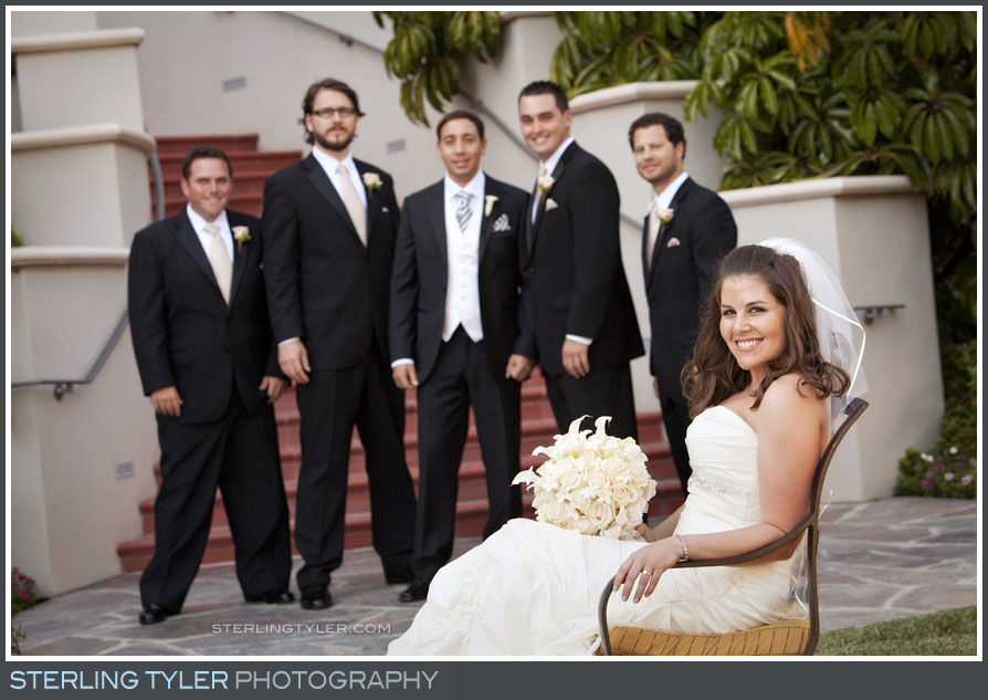 Four Seasons Westlake Wedding Bridal Party Portrait Photos