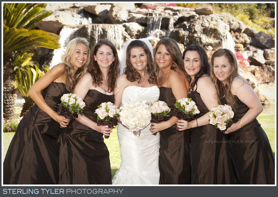 Four Seasons Westlake Wedding Bridal Party Portrait Photography