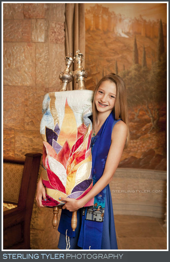 The Temple Beth El Bat Mitzvah Portrait Photos 