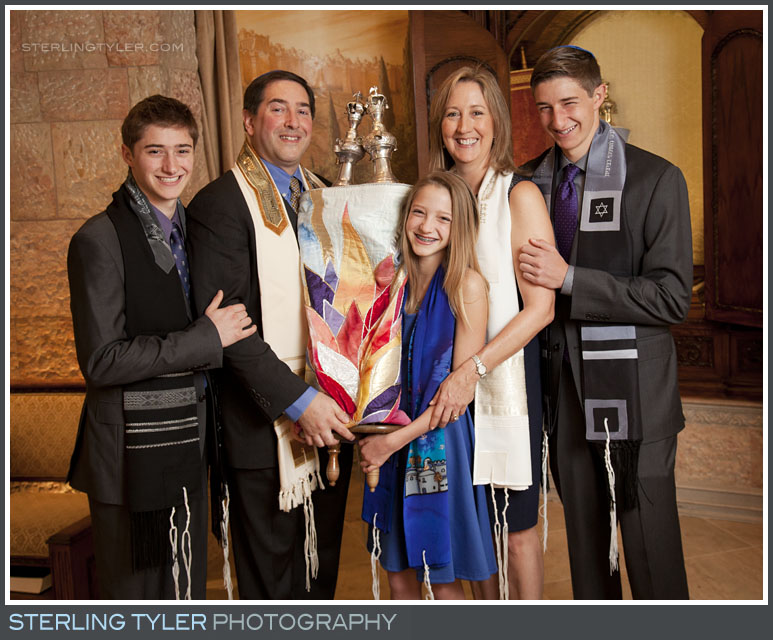 The Temple Beth El Bat Mitzvah Portrait Photography 