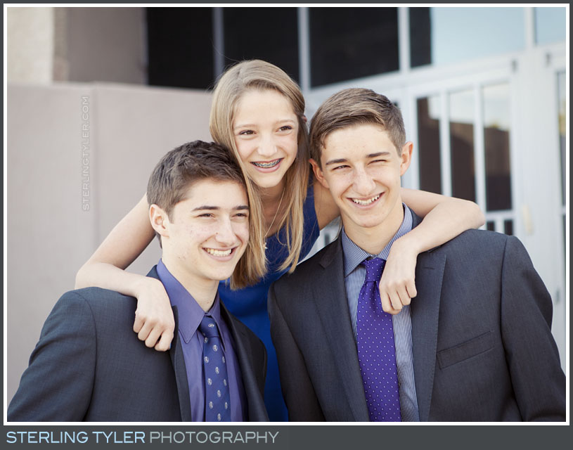 The Temple Beth El Bat Mitzvah Portrait Photography 