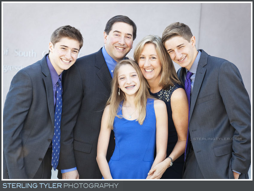 The Temple Beth El Bat Mitzvah Portrait Photography 