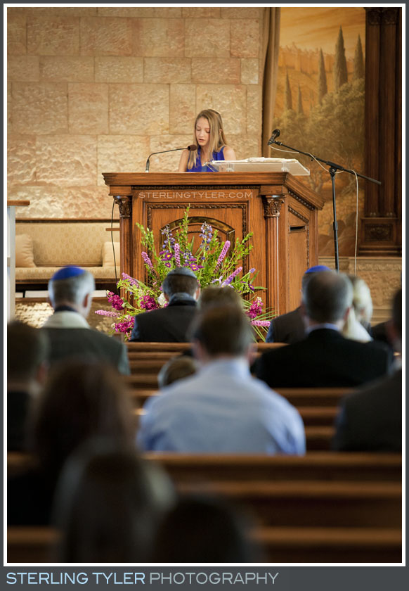 The Temple Beth El Bat Mitzvah Service Photography 