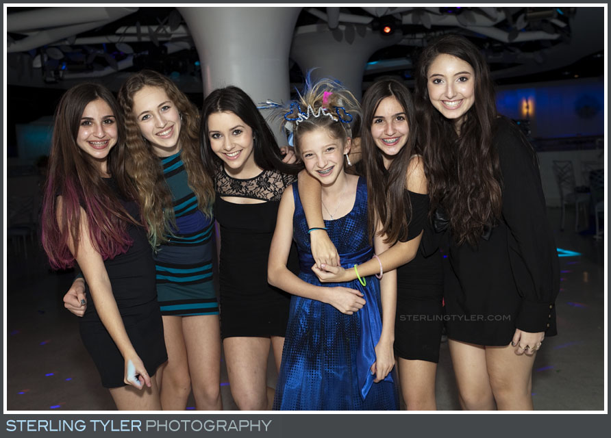 The Celebrations by Turnip Rose Bat Mitzvah Reception Portrait Photo 