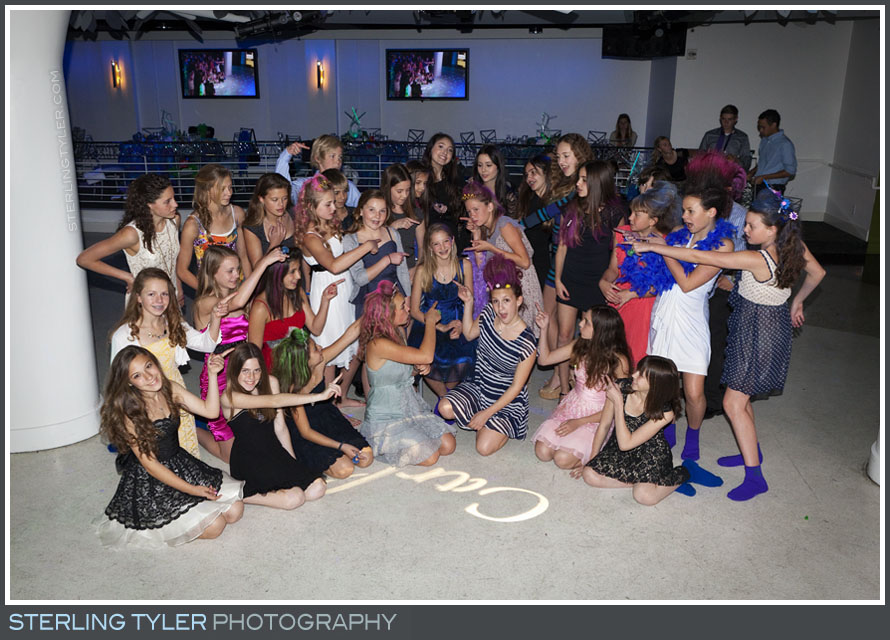 The Celebrations by Turnip Rose Bat Mitzvah Reception Portrait Photography 